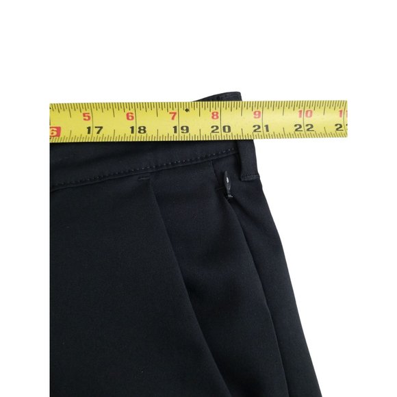 Men's Jachs New York Flat Front Comfort Waist Stretch Performance Black Shorts - Picture 13 of 14